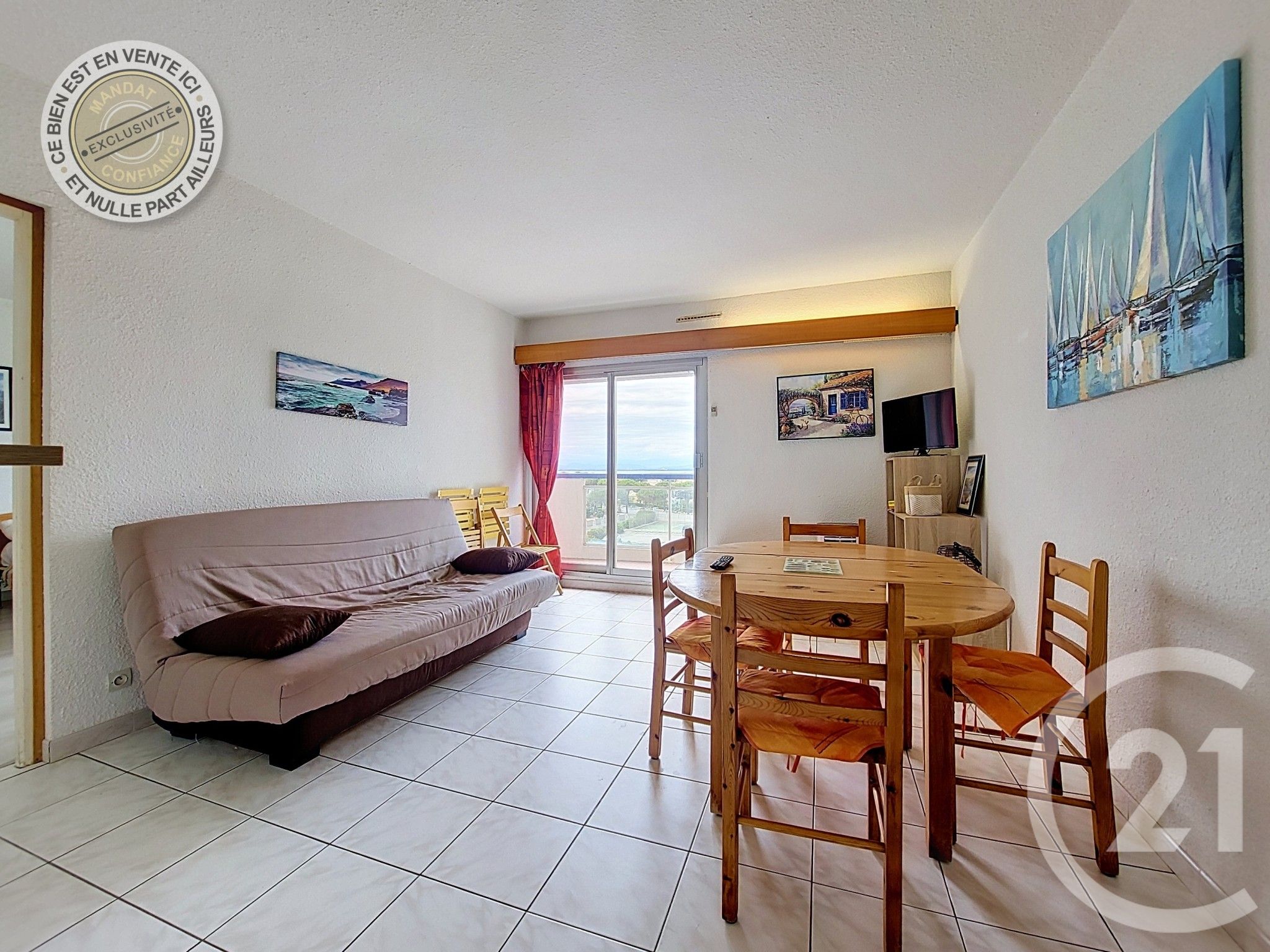 Appartement 50m² — Le Barcarès